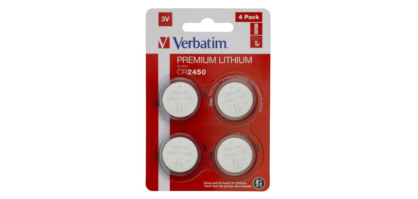 Verbatim CR2450 Batterie à usage unique Lithium