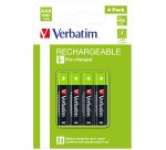 Verbatim 49514 pile domestique Batterie rechargeable AAA Hybrides nickel-métal (NiMH)