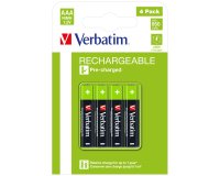 Verbatim 49514 pila doméstica Batería recargable AAA Níquel-metal hidruro (NiMH)