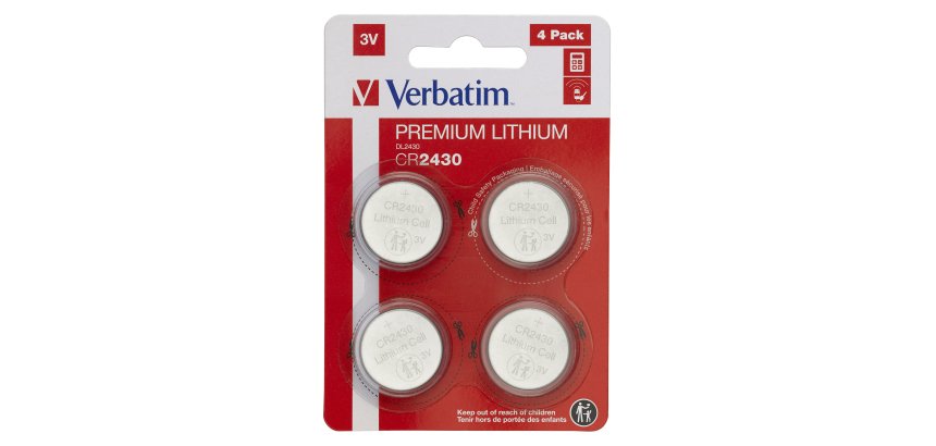 Verbatim CR2430 Batterie à usage unique Lithium