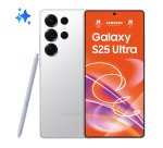 Samsung Galaxy S25 Ultra Smartphone AI, Display 6.9'' QHD+ Dynamic AMOLED 2X, Fotocamera 200MP, RAM 12GB, 256GB, 5.000 mAh, Titanium Whitesilver