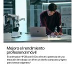 HP DQ0D0ET ordenador portatil Copilot+ PC 40,6 cm (16") WUXGA 32 GB DDR5-SDRAM 1 TB SSD Wi-Fi 7 (802.11be) Windows 11 Pro AI Workstation, AI PC Plata