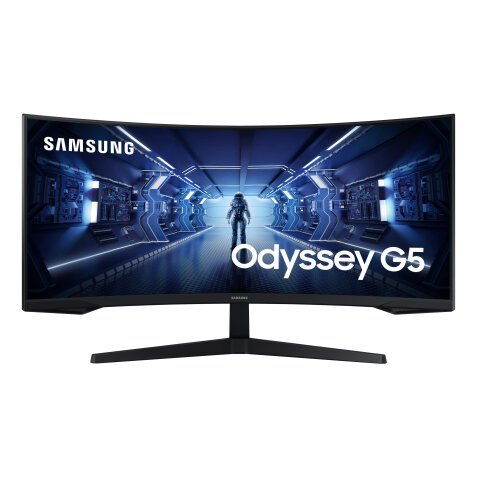 Samsung Odyssey G5 G55T écran plat de PC 86,4 cm (34") 3440 x 1440 pixels UltraWide Quad HD LED Noir