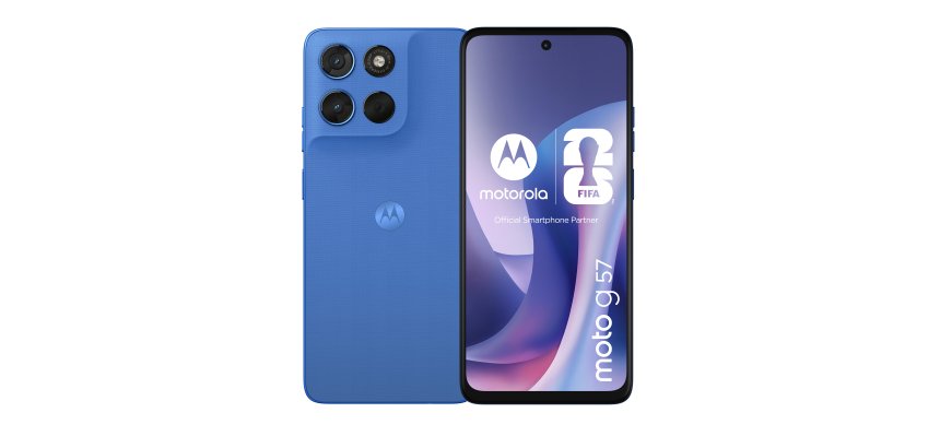 Motorola moto g57 17.1 cm (6.72") Dual SIM Android 16.0 5G USB Type-C 8 GB 256 GB 5200 mAh Blue