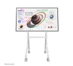 Neomounts FL50-515WH1 Support au sol mobile Samsung Flip 55-65" - rotatif - installation rapide