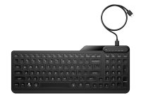 HP 405 Multi-Device BL WD KBD AZERTY BE Desktop Keyboard USB Black
