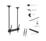 Multibrackets 5785 Supporto per display espositivi 2,54 m (100") Nero