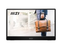 MSI Pro MP161 E2 Portable monitor Black 39.6 cm (15.6") LED 1920 x 1080 pixels