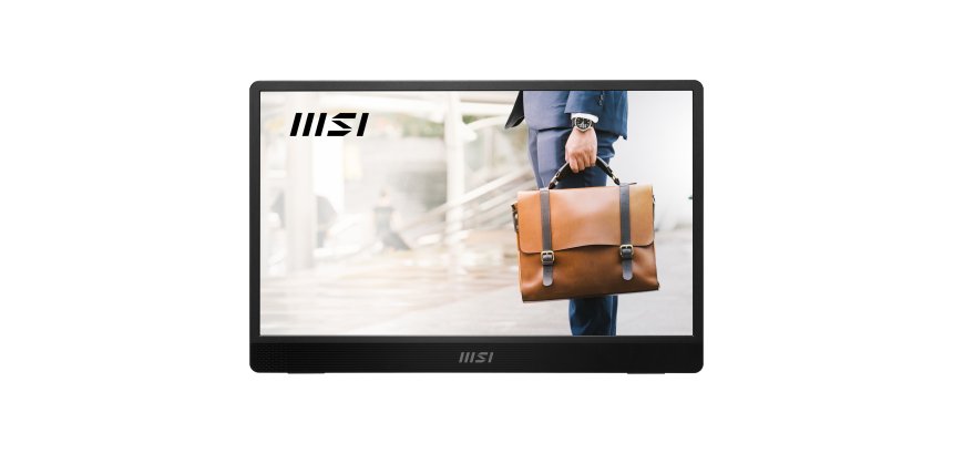 MSI Pro MP161 E2 Monitor portatile Nero 39,6 cm (15.6") LED 1920 x 1080 Pixel