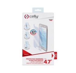 Celly EASYUNI47 protezione per lo schermo e il retro dei telefoni cellulari Pellicola proteggischermo trasparente Universale 1 pz