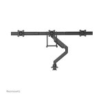 Neomounts NM-D775DX3BLACK Monitor arm 17-27" - gas spring - Topfix - 180°-stop