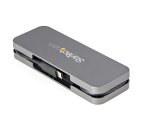 StarTech.com Hub USB-C 4 Ports - 3x USB-A/1x USB-C - Hub USB 3.0 Type-C 5Gbps (USB 3.2 Gen 1) - Alimenté par Bus - Adaptateur Hub USB-C vers USB-A Portable - Câble 28.5cm/Rangement Intégré