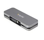 StarTech.com Hub USB-C 4 Ports - 4x USB-A - Hub USB 3.0 Type-C 5Gbps (USB 3.2 Gen 1) - Alimenté par Bus - Adaptateur Hub USB-C vers USB-A Portable - Câble 28.5cm/Rangement Intégré