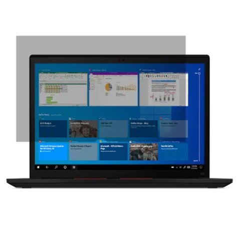 Lenovo 4XJ1M77975 filtre anti-reflets pour écran et filtre de confidentialité Ordinateur portable Filtre de confidentialité sans bords pour ordinateur