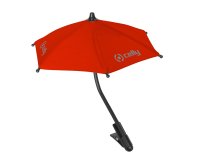 Celly Zero Red Compact Sun umbrella