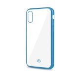 Celly Laser Matt mobile phone case 16.5 cm (6.5") Cover Transparent, Blue