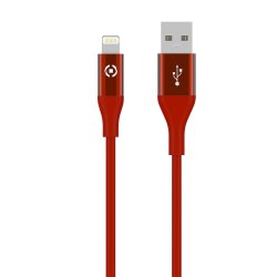 Celly USBLIGHTCOL3MRD lightning cable 3 m Red