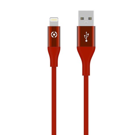 Celly USBLIGHTCOL3MRD lightning cable 3 m Red