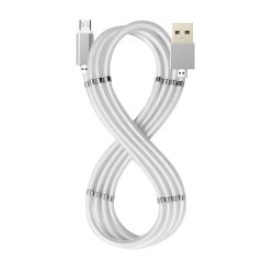 Celly USBMICROMAGWH cavo USB USB 2.0 1 m USB A Micro-USB B Bianco
