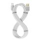 Celly USBMICROMAGWH USB cable USB 2.0 1 m USB A Micro-USB B White