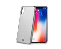 Celly SOFTMATT900SV mobile phone case 14.9 cm (5.85") Cover Silver