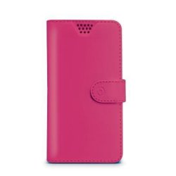 Celly Wally Unica mobile phone case 15.2 cm (6") Wallet case Fuchsia
