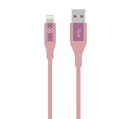 Celly USBLIGHTCOL3MPK cavo Lightning 3 m Rosa