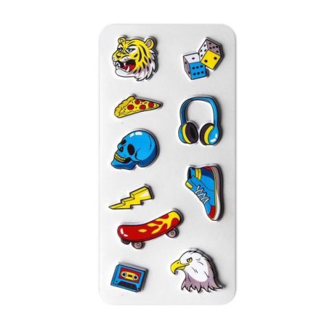 Celly STICKERTEEN01 sticker decorativi Multicolore 10 pz