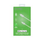 Celly USBLIGHTC2MWH cable de conector Lightning 2 m Blanco