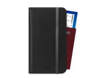 Celly Duomo Passport Portafoglio Nero Ecopelle