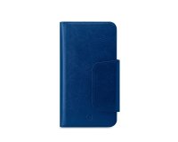 Celly Duomo mobile phone case 14.7 cm (5.8") Wallet case Blue