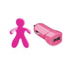 Celly GIULIOCESAREPK mobile device charger Universal Pink Cigar lighter Auto