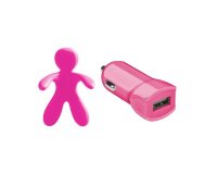 Celly GIULIOCESAREPK mobile device charger Universal Pink Cigar lighter Auto