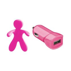 Celly GIULIOCESAREPK mobile device charger Universal Pink Cigar lighter Auto