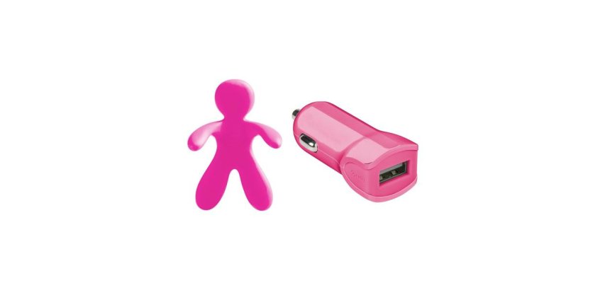 Celly GIULIOCESAREPK mobile device charger Universal Pink Cigar lighter Auto
