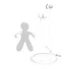 Celly Cesare & Augusto Headphones Wired In-ear Music White