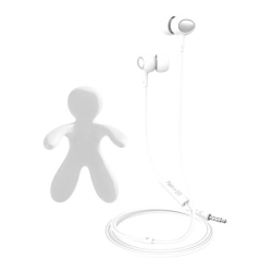 Celly Cesare & Augusto Headphones Wired In-ear Music White
