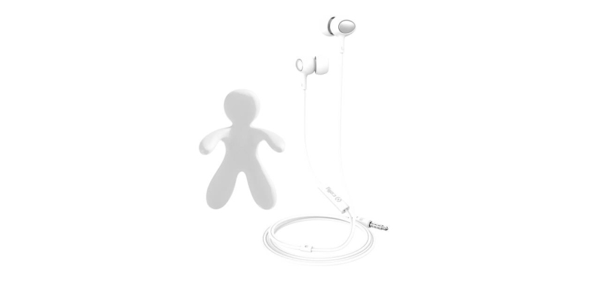 Celly Cesare & Augusto Headphones Wired In-ear Music White