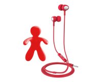 Celly Cesare & Augusto Headphones Wired In-ear Music Red