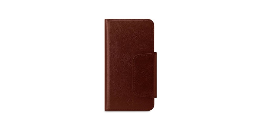 Celly Duomo custodia per cellulare 14,7 cm (5.8") Custodia a borsellino Marrone