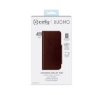 Celly Duomo custodia per cellulare 14,7 cm (5.8") Custodia a borsellino Marrone