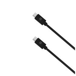 Celly USBCUSBCPD3MBK USB cable 3 m USB C Black