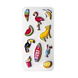 Celly STICKERTEEN04 sticker decorativi Multicolore 10 pz