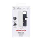 Celly Wally custodia per cellulare 14,7 cm (5.8") Custodia a libro Bianco