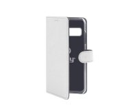 Celly Wally custodia per cellulare 16,3 cm (6.4") Custodia a borsellino Bianco