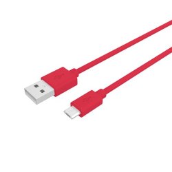 Celly PCUSBMICRORD USB cable 1 m USB A Micro-USB B Red
