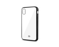 Celly Laser Matt mobile phone case 15.5 cm (6.1") Cover Transparent, Black