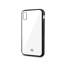 Celly Laser Matt custodia per cellulare 15,5 cm (6.1") Cover Trasparente, Nero
