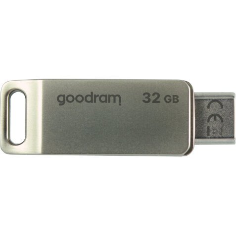 Goodram ODA3 unidad flash USB 32 GB USB Type-A / USB Type-C 3.2 Gen 1 (3.1 Gen 1) Plata