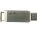 Goodram ODA3 unidad flash USB 16 GB USB Type-A / USB Type-C 3.2 Gen 1 (3.1 Gen 1) Plata